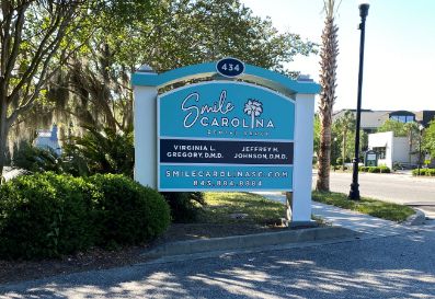 Smile Carolina Dental Group sign